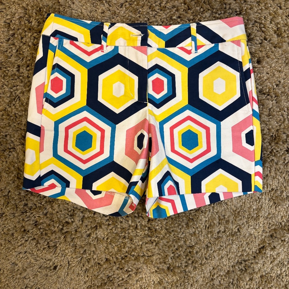 Boden Geometric Print Short 2R